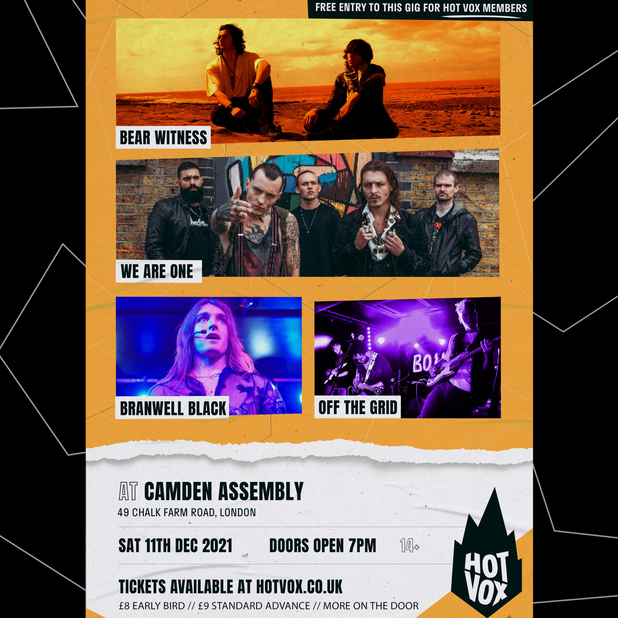 Bear Witness // We Are One // Branwell Black // OFF THE GRID