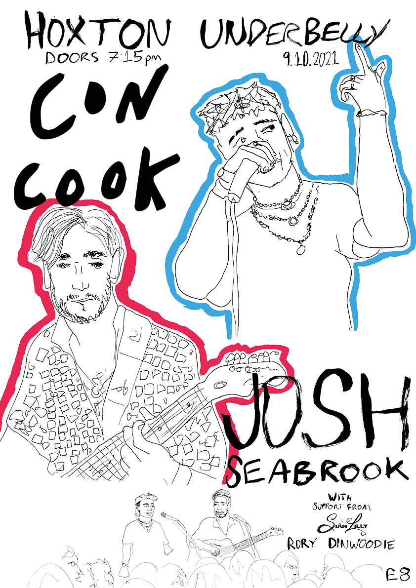 Josh Seabrook & Con Cook with support from Sian Lilly and Rory Dinwoodie