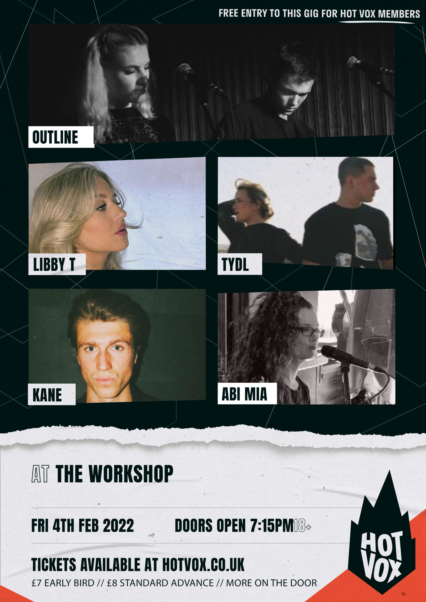 OUTLINE // LIBBY T // TYDL // KANE // ABI MIA