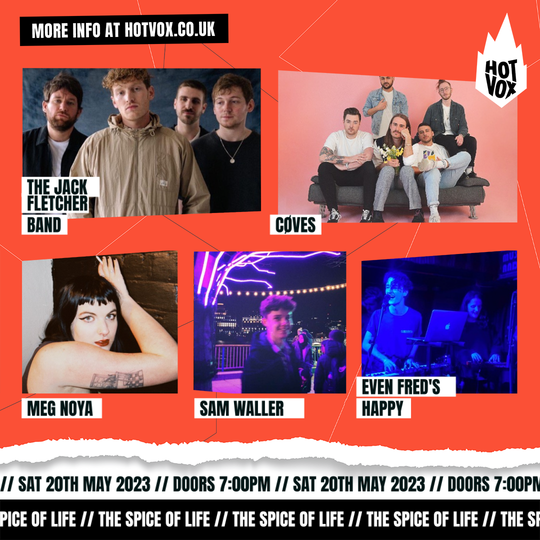 The Jack Fletcher Band // Coves // Even Fred’s Happy // Sam Waller // Meg Noya